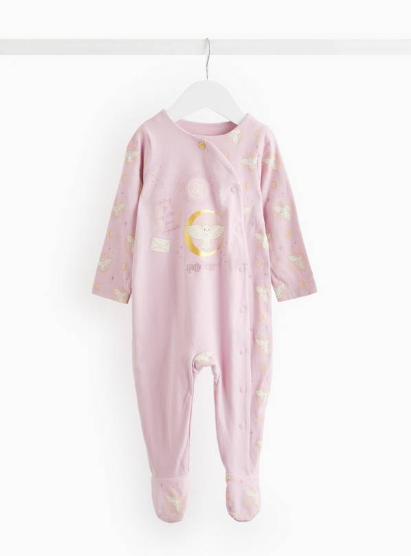 Lilac Harry Potter Printed Sleepsuit 6-9 months